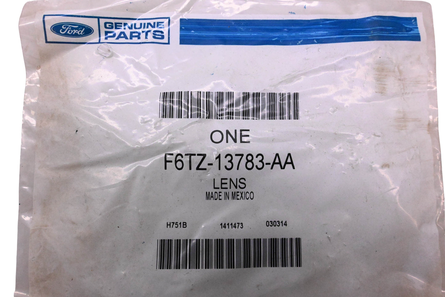 New OEM Ford F6TZ-13783-AA, 1411473 Dome Light Lens NOS