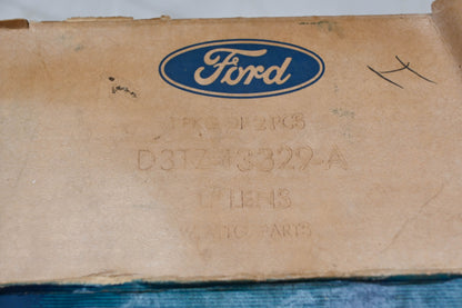 New OEM Ford D3TZ-13329-A Red Front Signal Lamp Lens Kit NOS