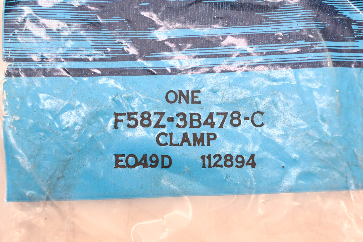 New OEM Ford F58Z-3B478-C Clamp NOS