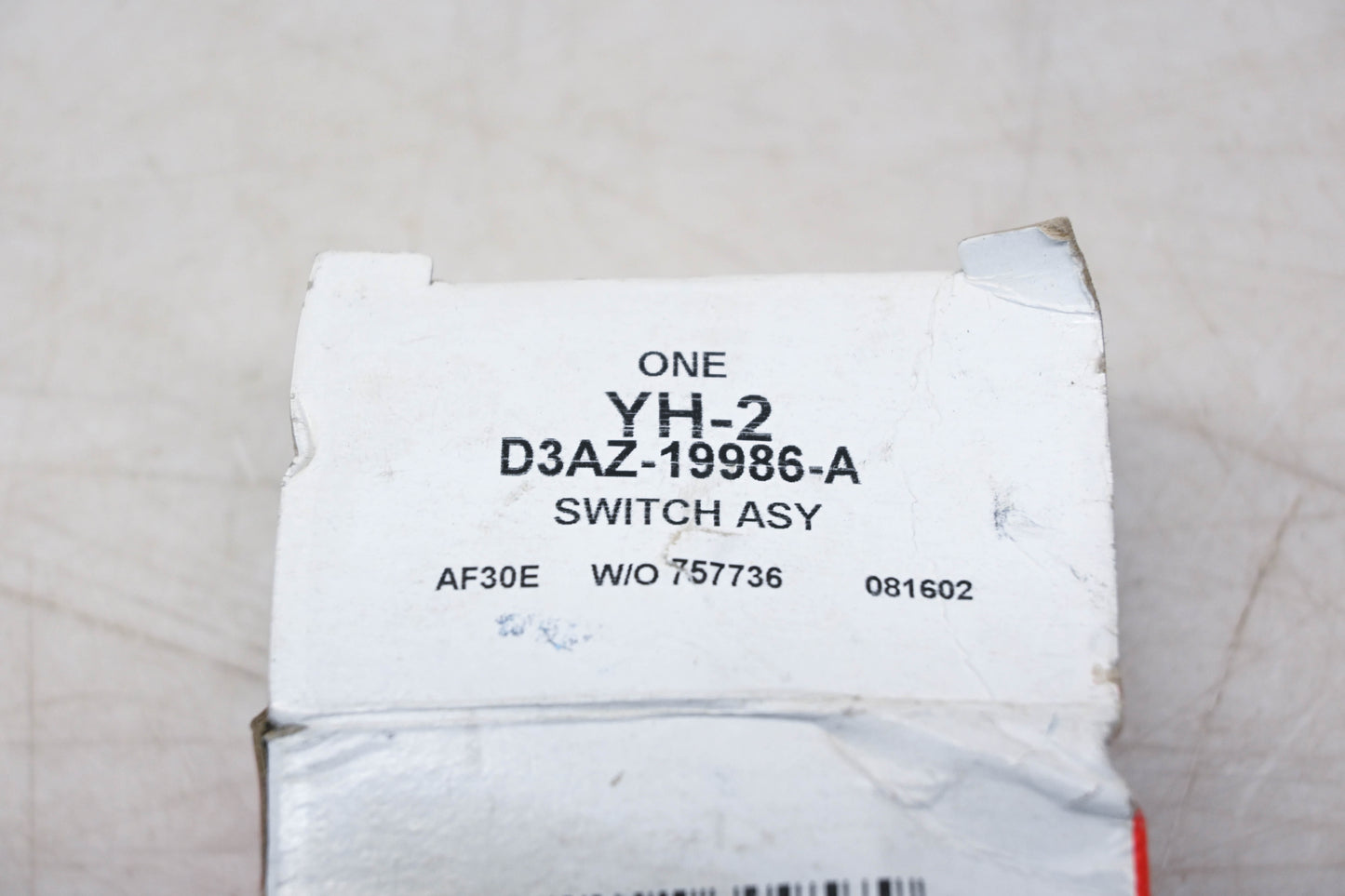 New OEM Motorcraft YH-2, D3AZ-19986-A AC Control Switch Assembly NOS