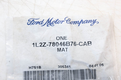 New OEM Ford 1L2Z-78046B76-CAB Front Center Console Panel Mat NOS