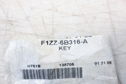New OEM Ford F1ZZ-6B316-A Key NOS