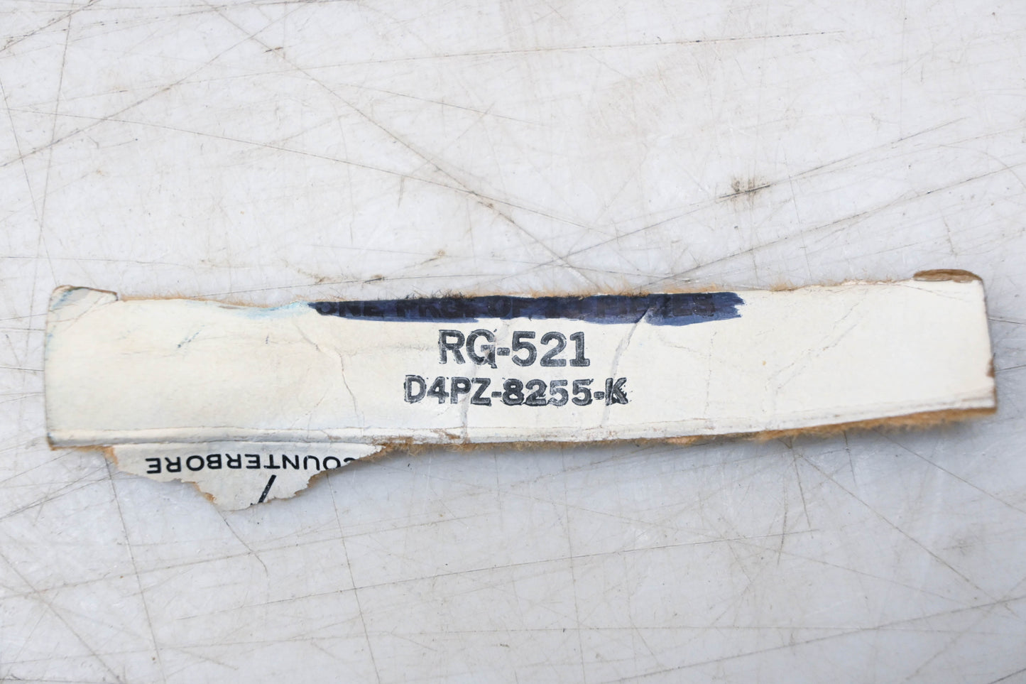 New OEM Ford RG-521, D4PZ-8255-K Thermostat Housing Gaskets Qty 2 NOS