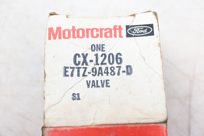 New OEM Motorcraft CX-1206, E7TZ-9A487-D Air Pump Check Valve Assembly NOS
