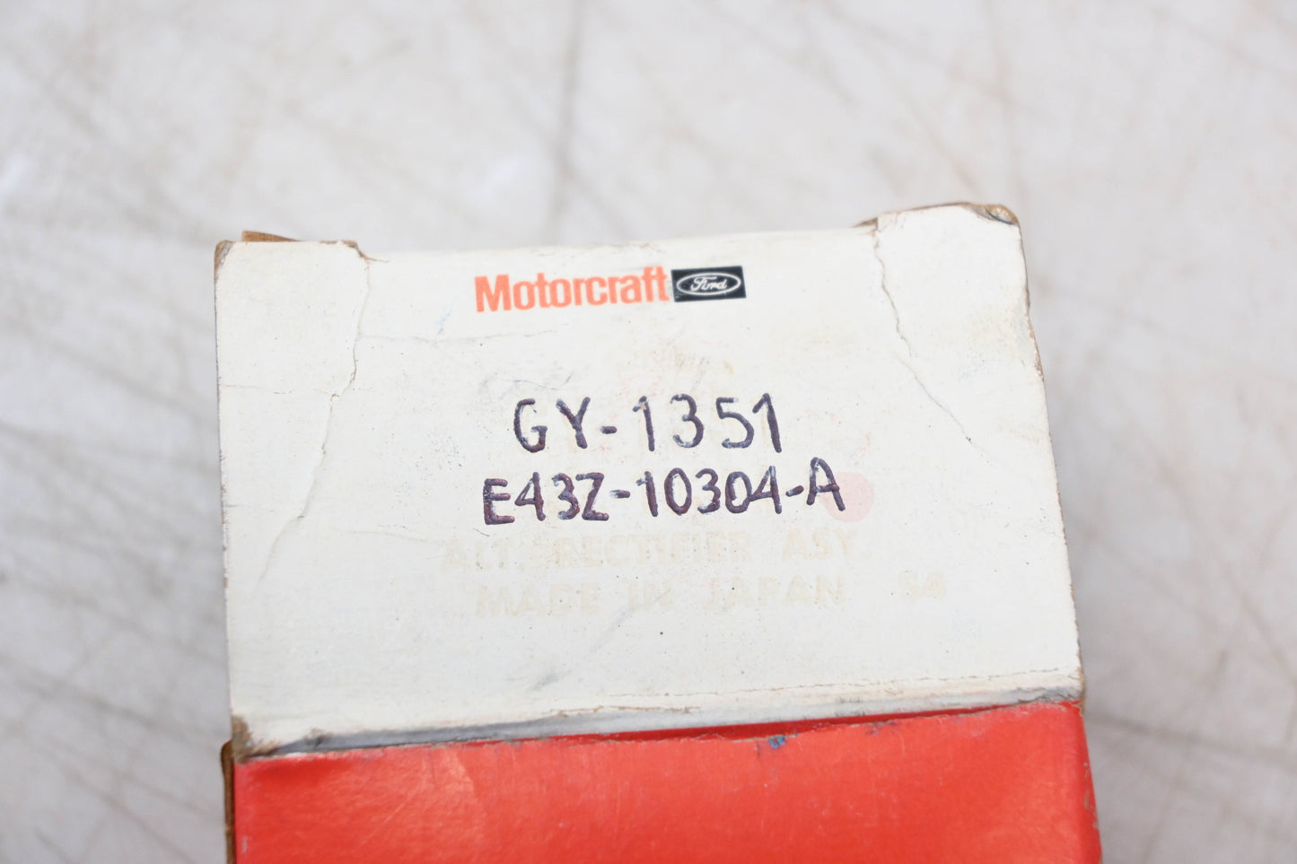 New OEM Motorcraft GY-1351, E43Z-10304-A Alternator Rectifier Assembly NOS