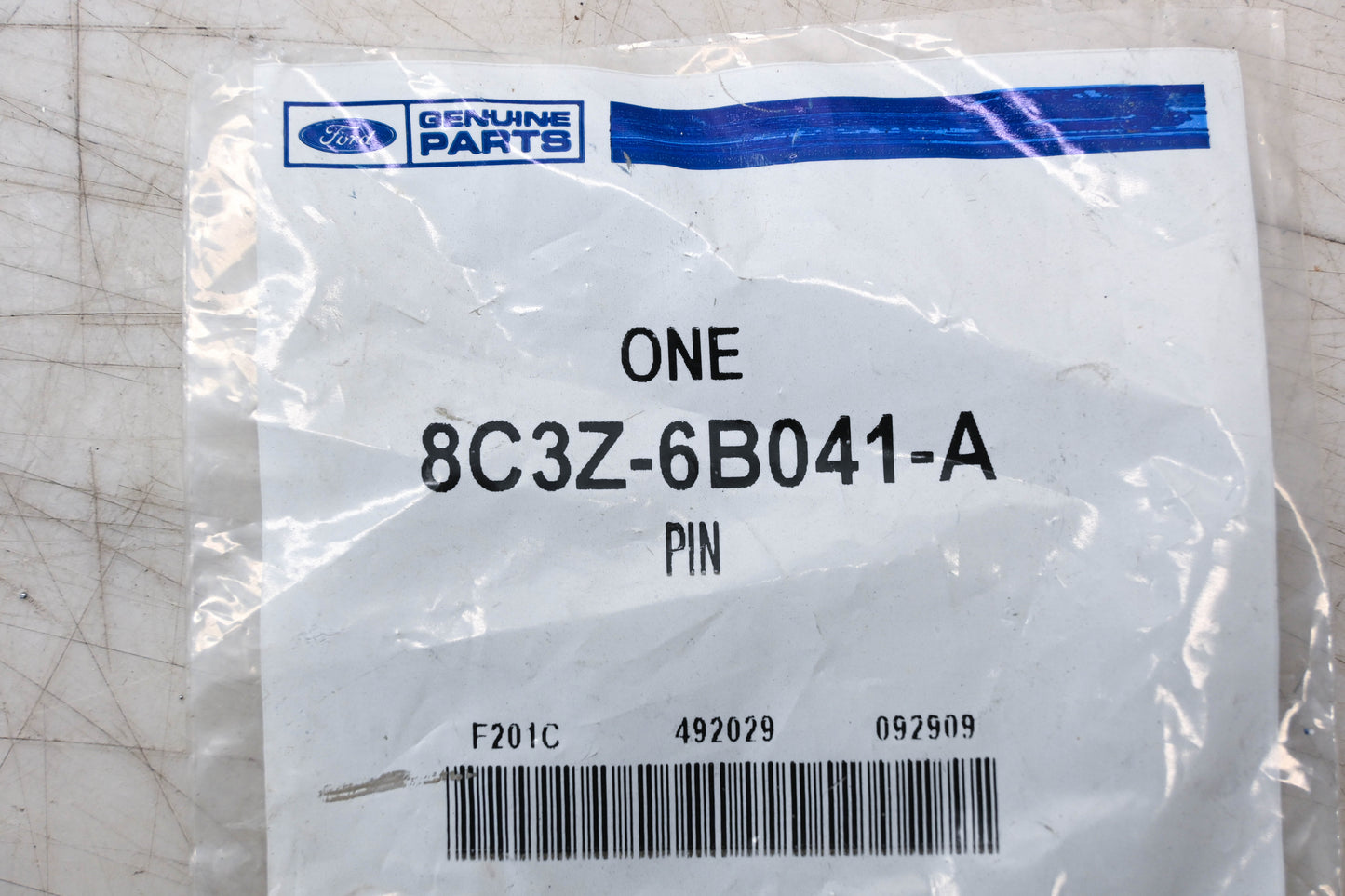 New OEM Ford 8C3Z-6B041-A Crankshaft Dowel Pin NOS