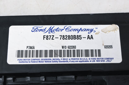 New OEM Ford F87Z-78280B85-AA Air Inlet Vent Grille Assembly NOS
