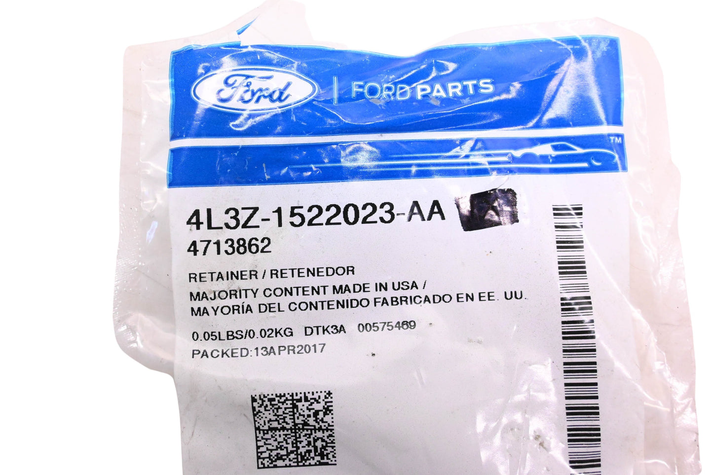 New OEM Ford 4L3Z-1522023-AA, 4713862 Tailgate Retainer Clip NOS