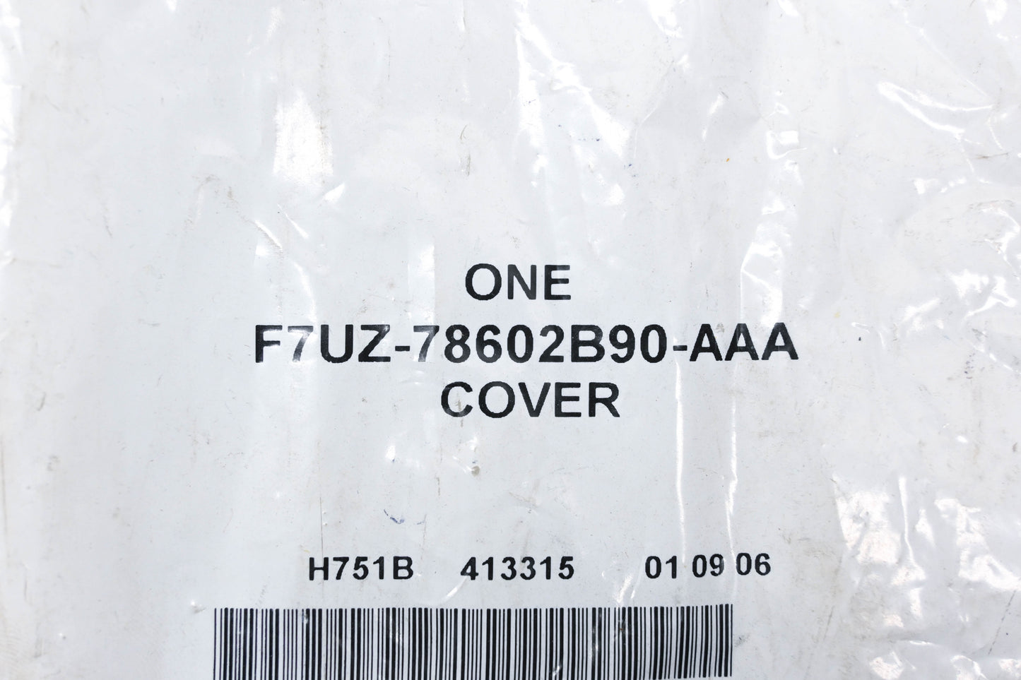 New OEM Ford F7UZ-78602B90-AAA Seat Belt Shoulder Adjuster Cover NOS