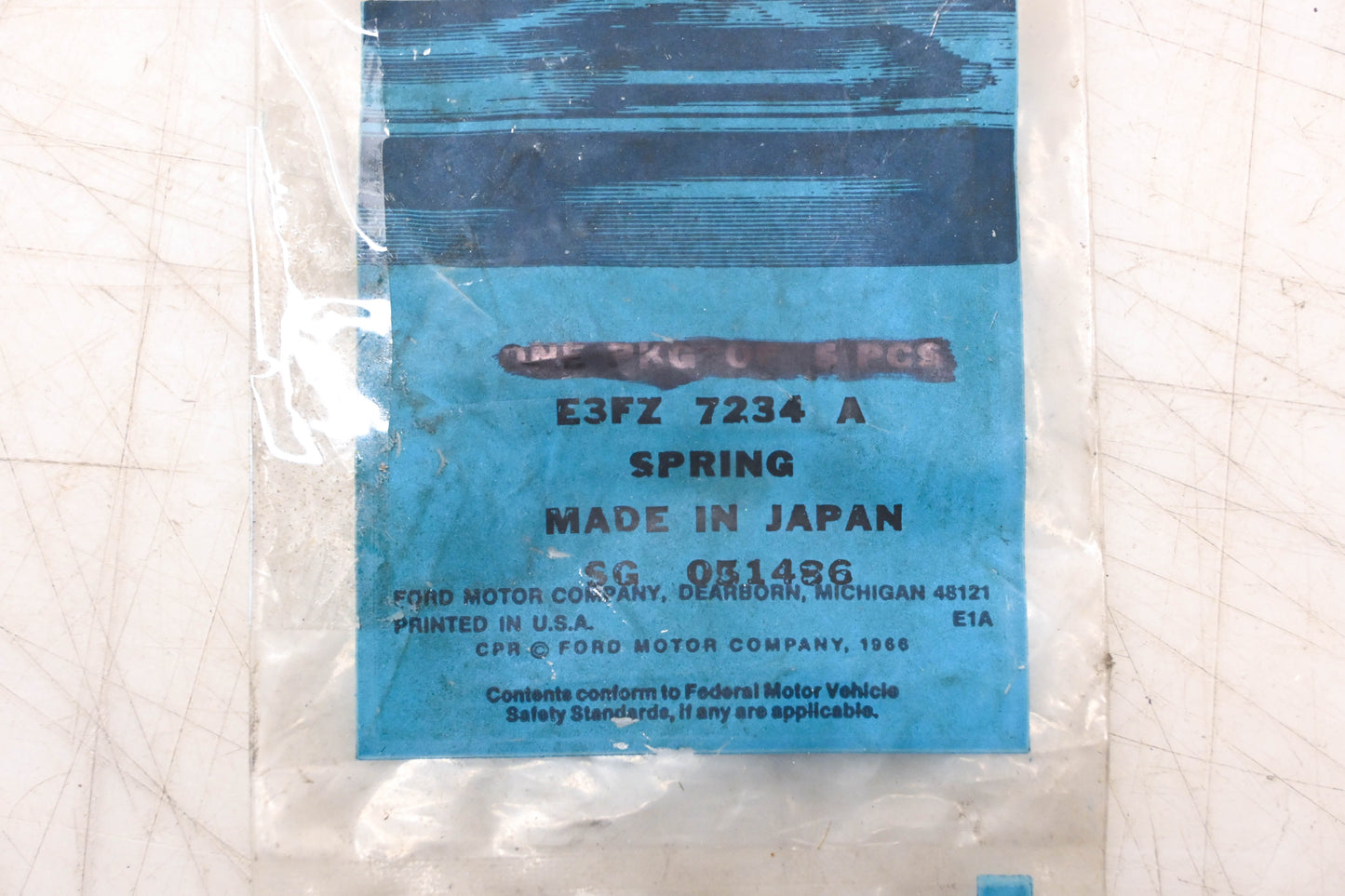 New OEM Ford E3FZ-7234-A Springs Qty 4 NOS