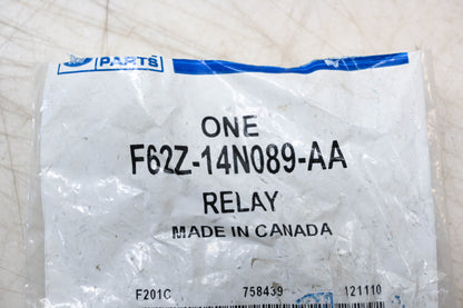 New OEM Ford F62Z-14N089-AA Engine Cooling Fan Motor Relay Assembly NOS