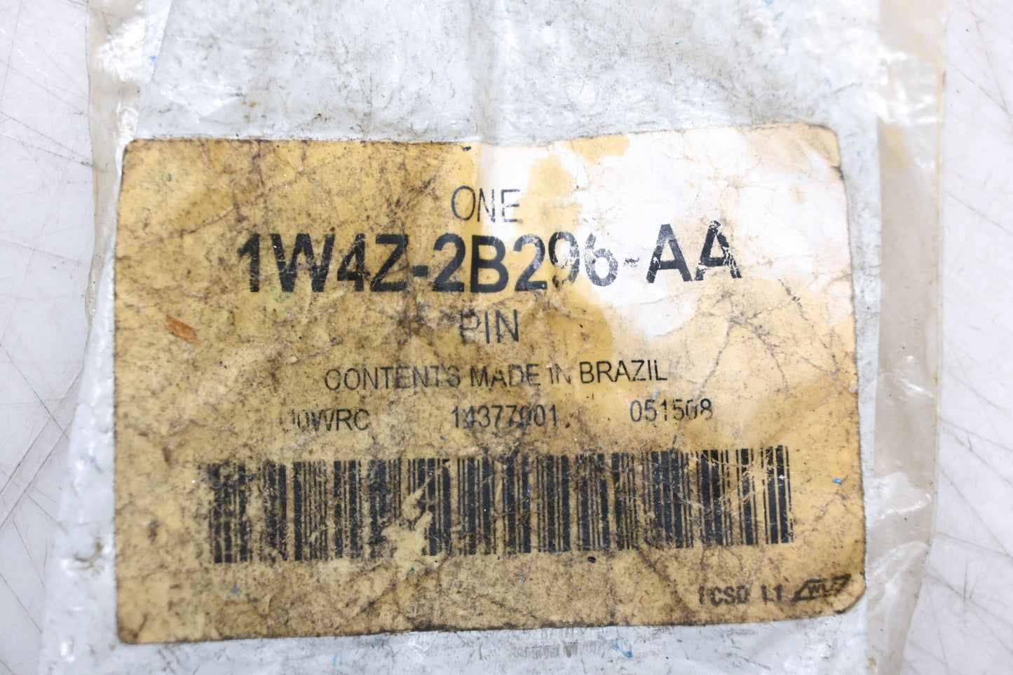 New OEM Ford 1W4Z-2B296-AA Disc Brake Caliper Bolt Kit NOS