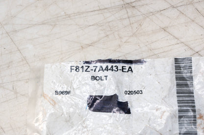 New OEM Ford F81Z-7A443-EA Bolt NOS