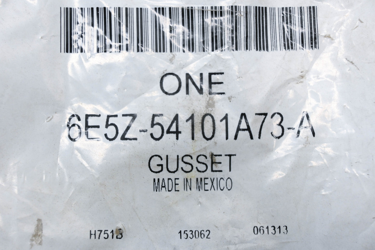 New OEM Ford 6E5Z-54101A73-A Left Side Front Fender Gusset NOS