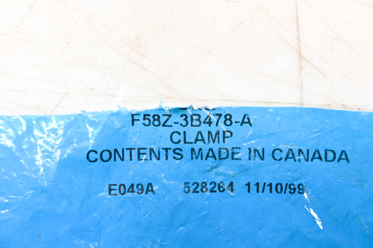 New OEM Ford F58Z-3B478-A Clamp NOS