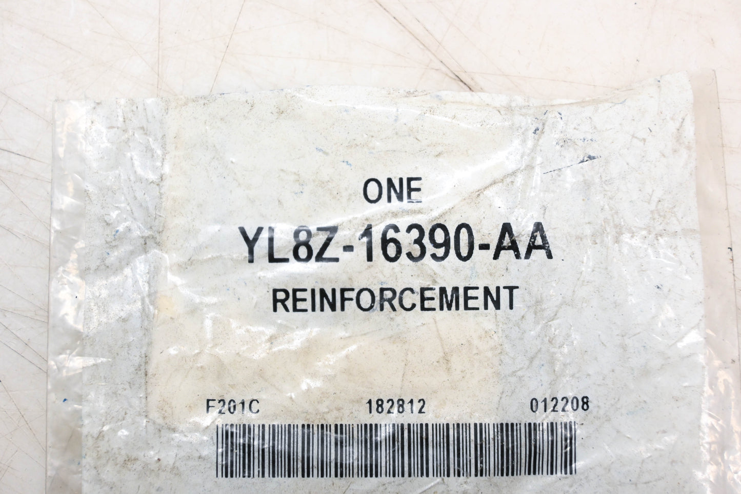 New OEM Ford YL8Z-16390-AA Quarter Panel Pressure Valve Reinforcement NOS
