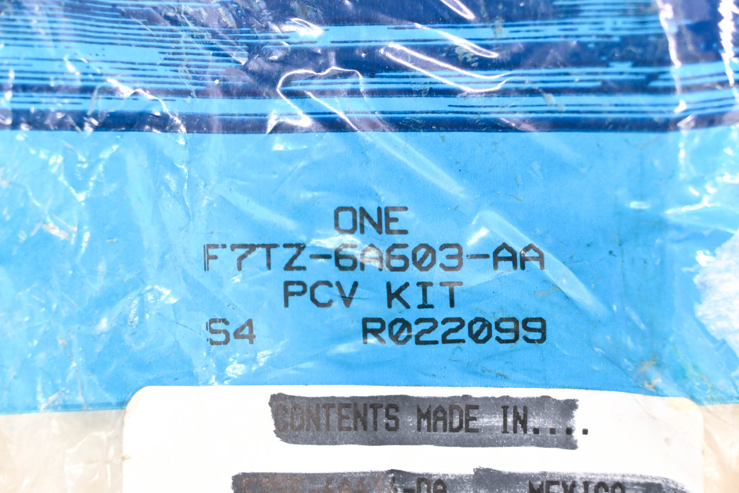 New OEM Ford F7TZ-6A603-AA PCV Valve Kit NOS