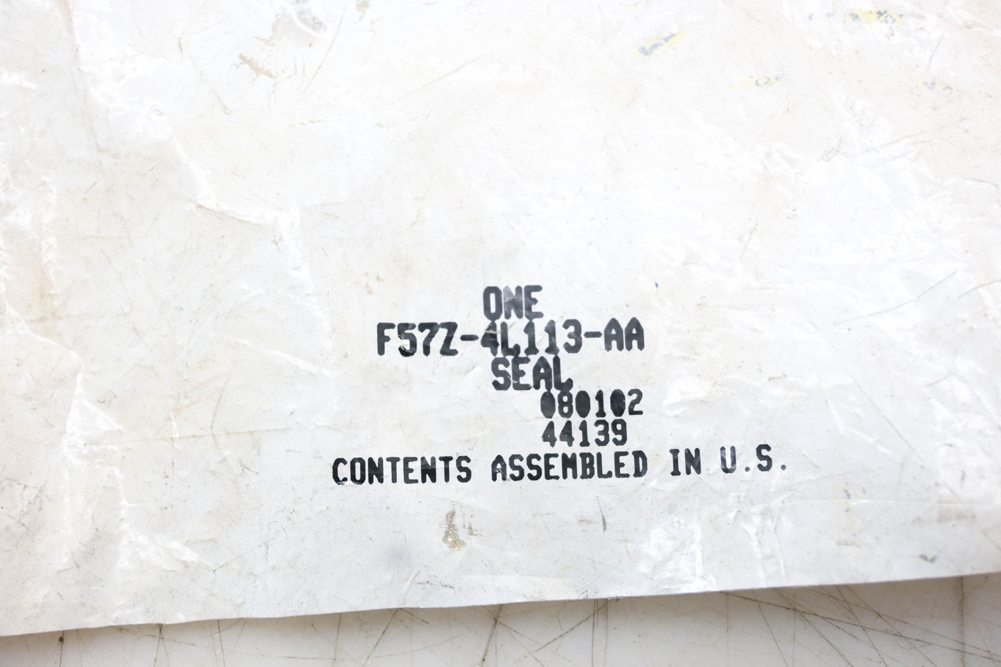 New OEM Ford F57Z-4L113-AA Seal NOS