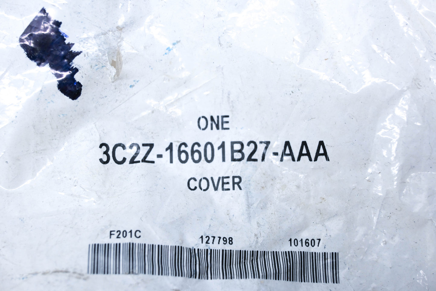 New OEM Ford 3C2Z-16601B27-AAA Seat Belt Guide Cover NOS