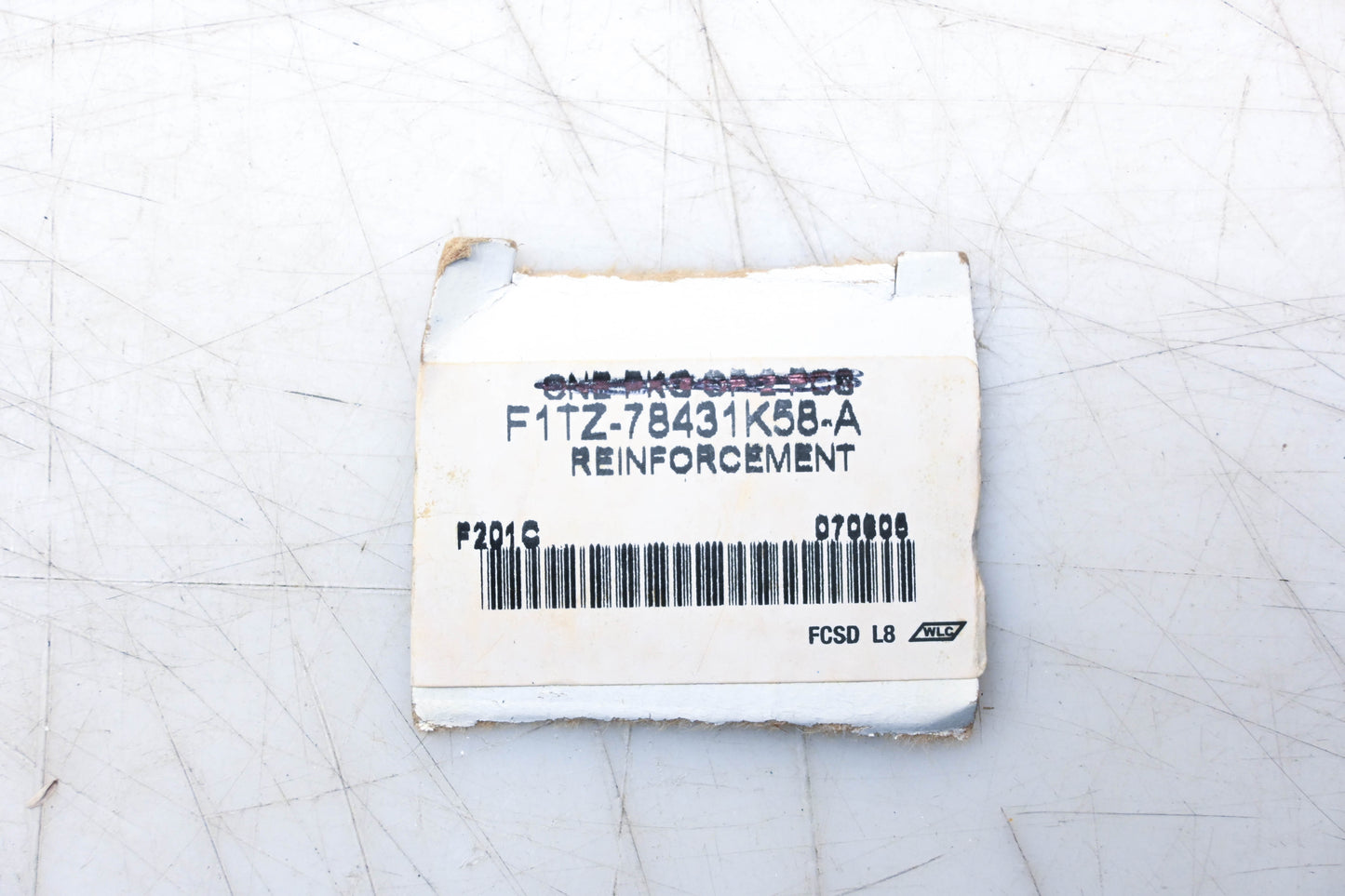 New OEM Ford F1TZ-78431K58-A Liftgate Handle Reinforcement NOS