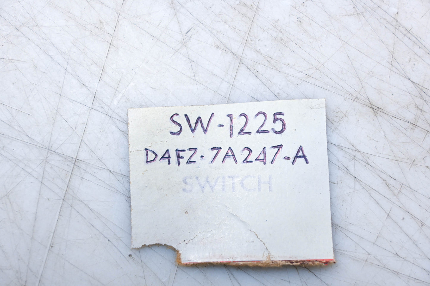 New OEM Motorcraft SW-1225, D4FZ-7A247-A Neutral Safety Switch Assembly NOS