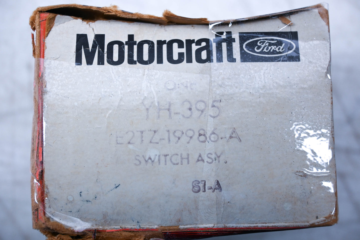 New OEM Motorcraft YH-395, E2TZ-19986-A AC Blower Switch Assembly NOS