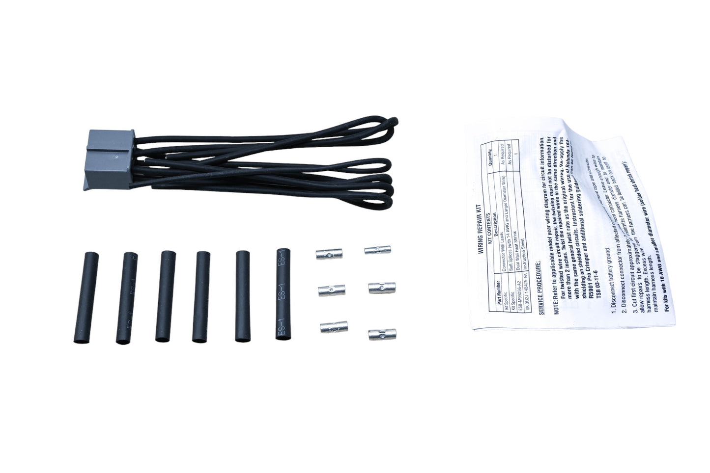 New OEM Motorcraft WPT-369, 3U2Z-14S411-ZA Wiring Pigtail Assembly Kit NOS