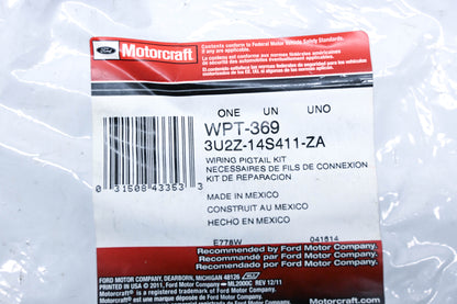 New OEM Motorcraft WPT-369, 3U2Z-14S411-ZA Wiring Pigtail Assembly Kit NOS