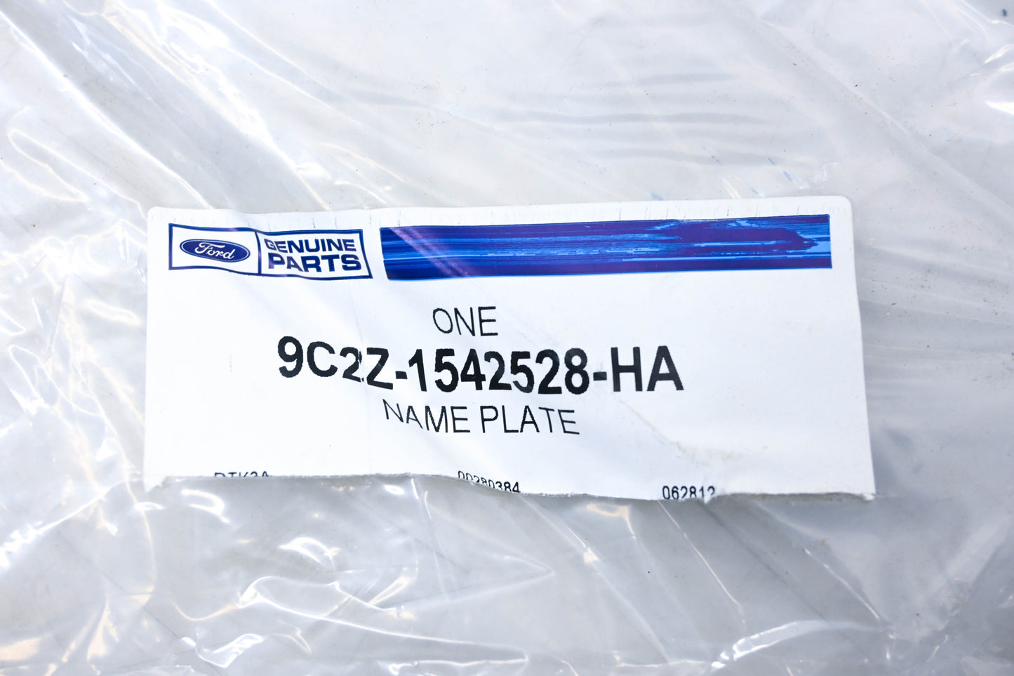 New OEM Ford 9C2Z-1542528-HA E-350 XLT Super Duty Nameplate NOS