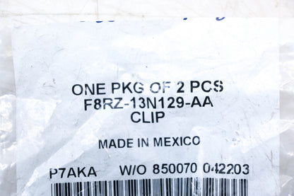 New OEM Ford F8RZ-13N129-AA Headlamp Mounting Clips Qty 2 NOS