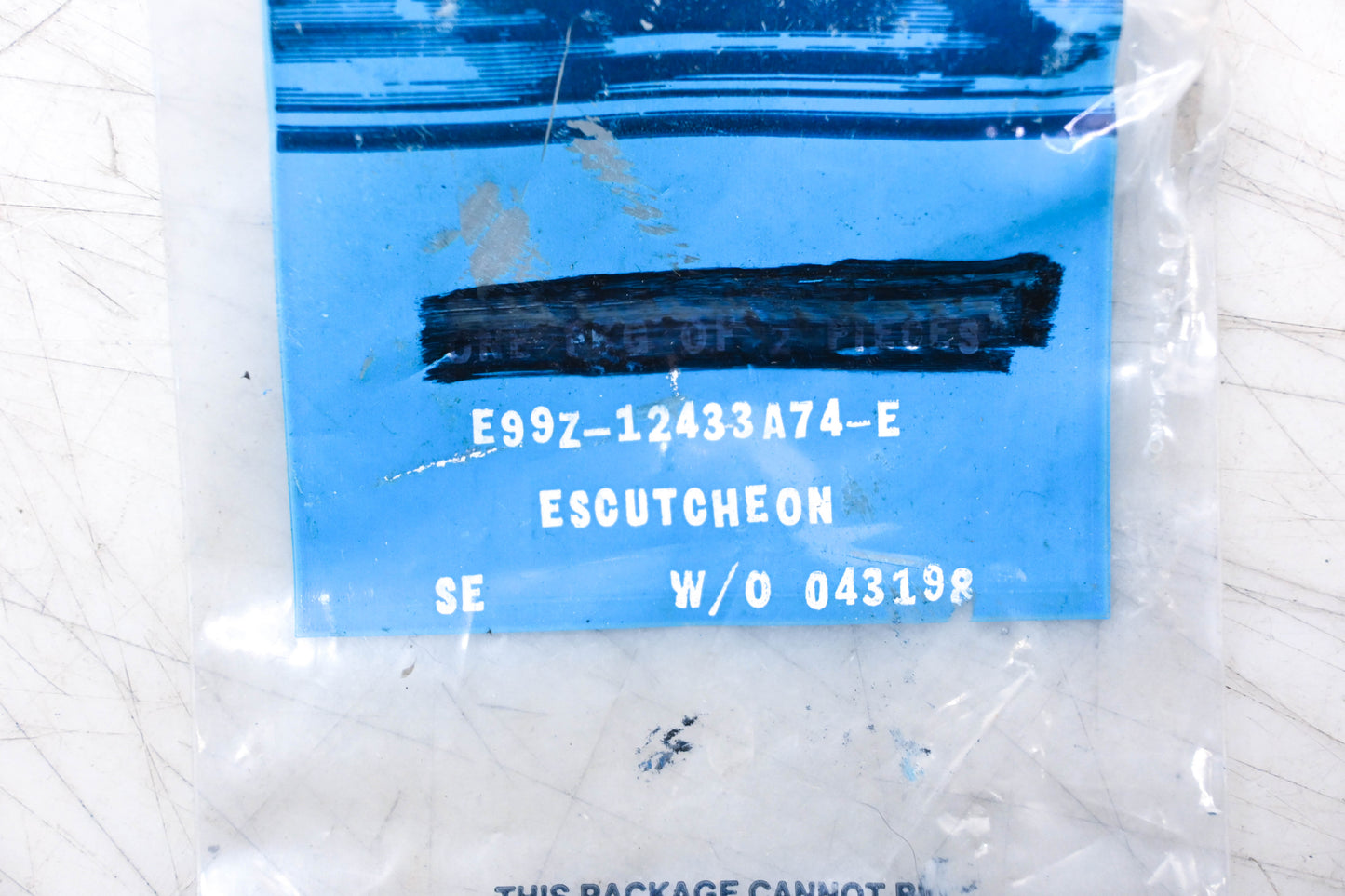 New OEM Ford E99Z-12433A74-E Escutcheon NOS