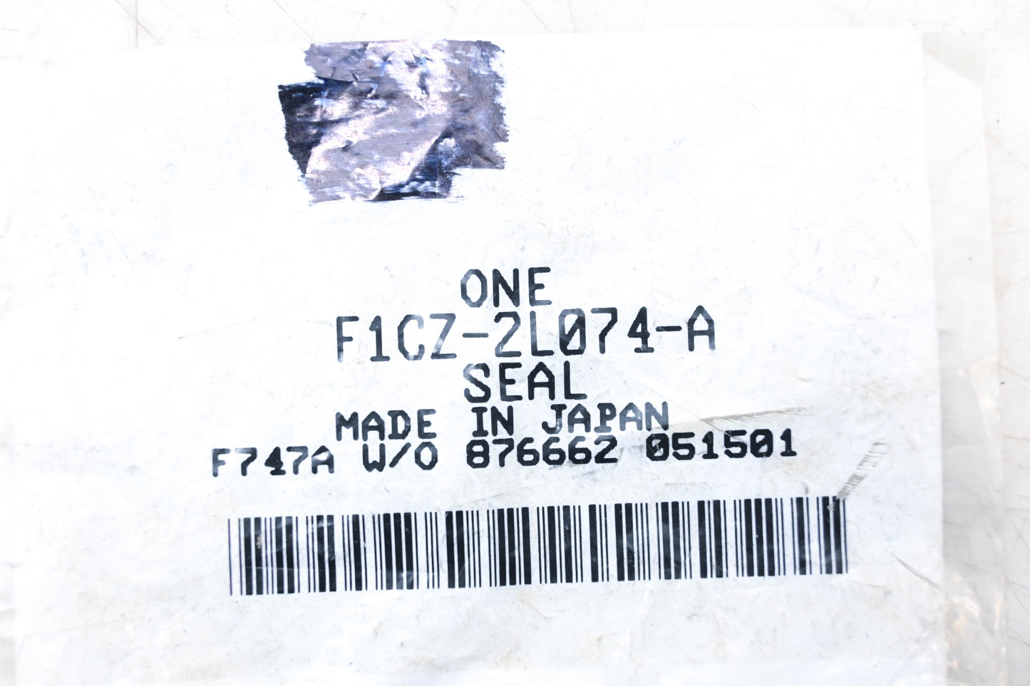 New OEM Ford F1CZ-2L074-A Brake Master Cylinder Reservoir Seal NOS