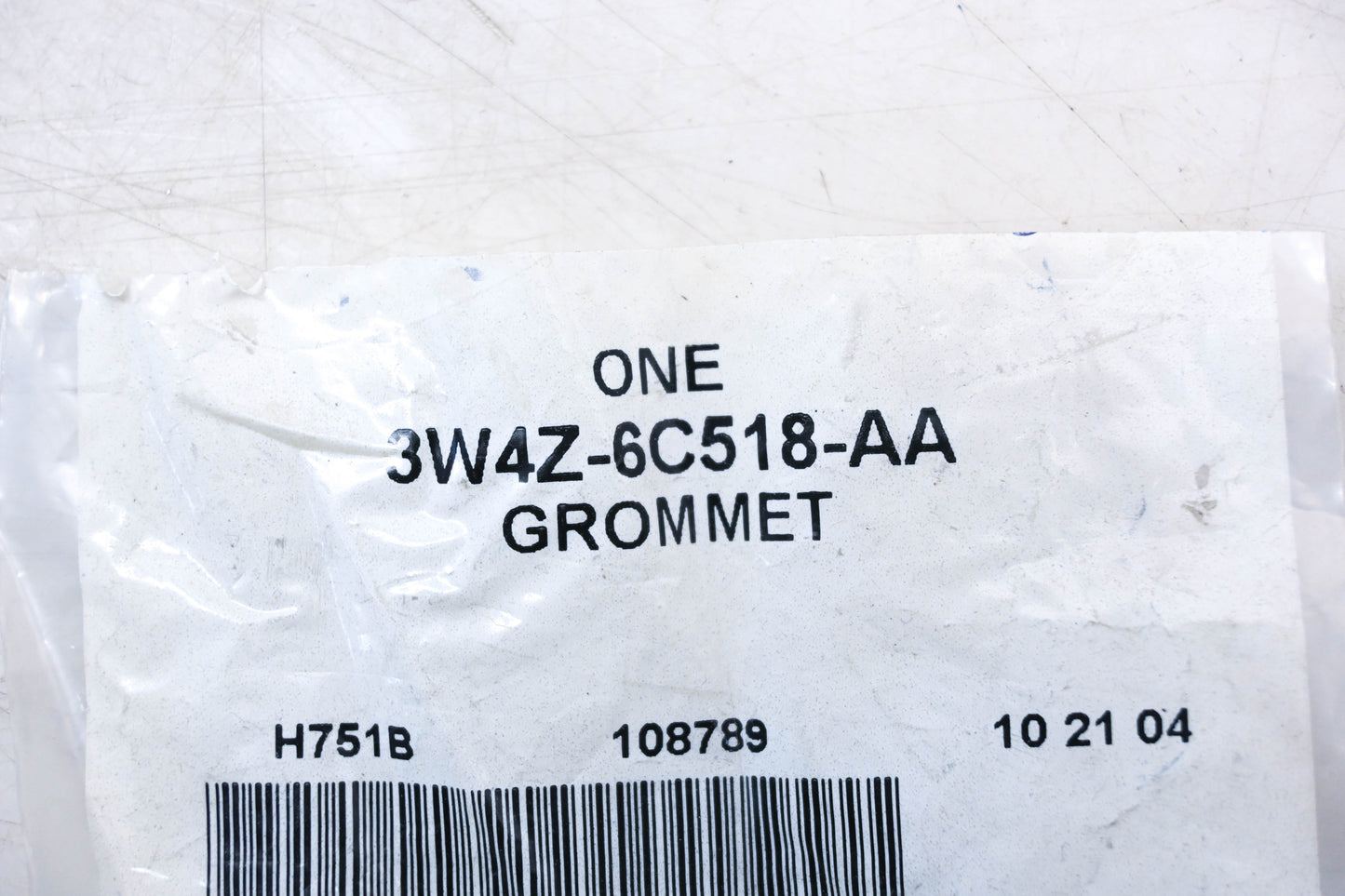 New OEM Ford 3W4Z-6C516-AA Grommet NOS
