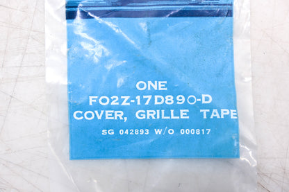 New OEM Ford F02Z-17D890-D Grille Tap Cover NOS