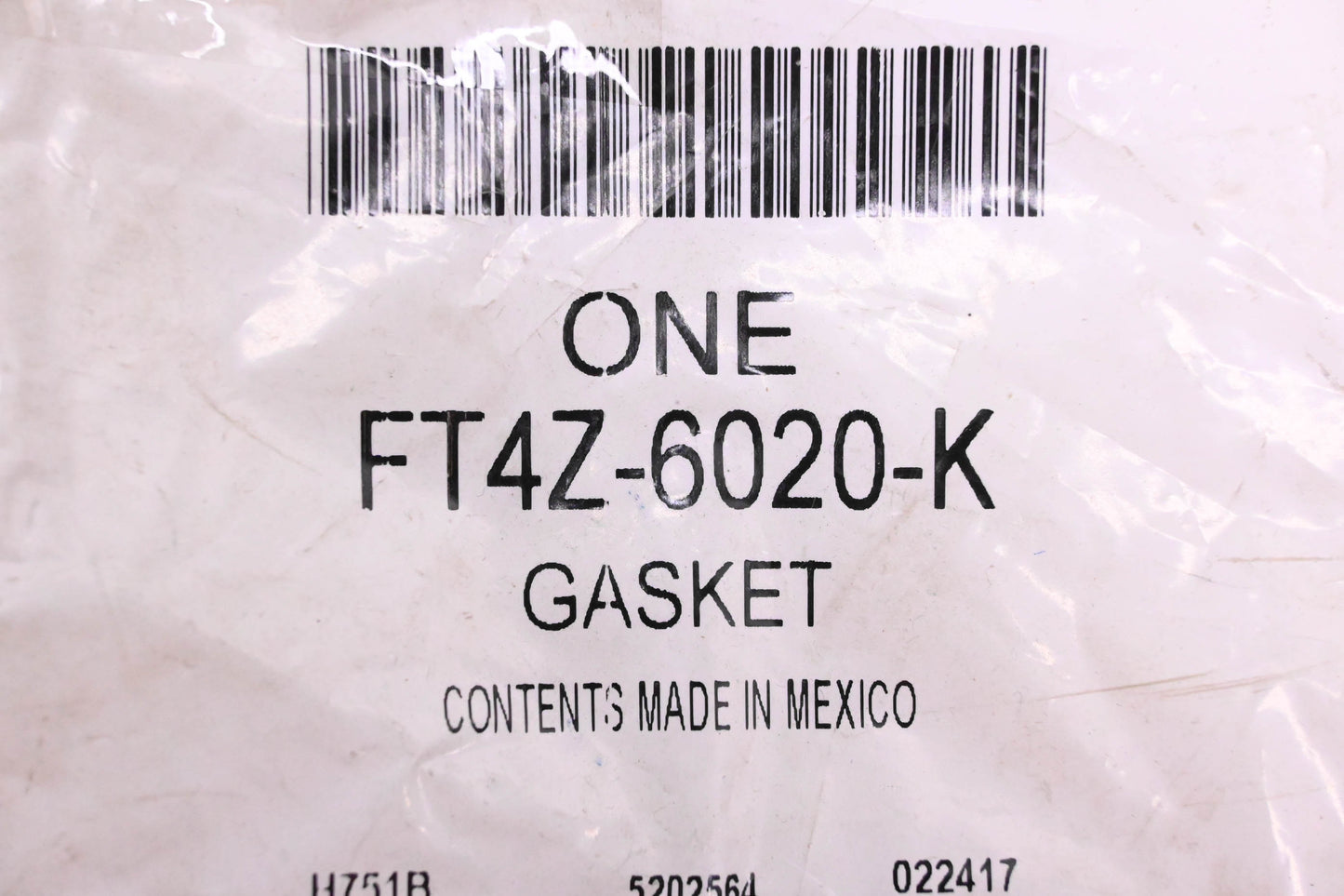 New OEM Ford FT4Z-6020-K Timing Cover Gasket NOS