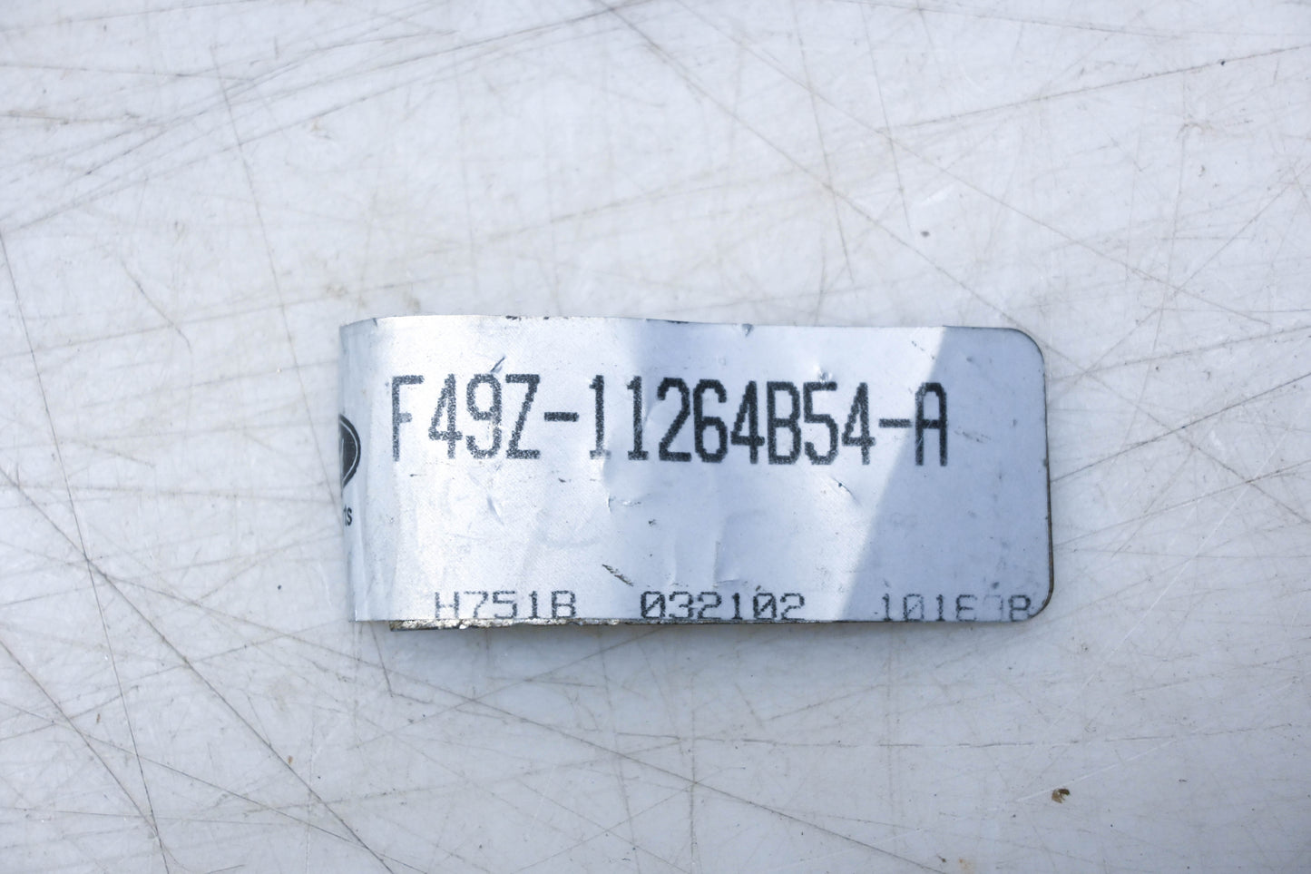 New OEM Ford F49Z-11264B54-A Body Side Door Catch Plate NOS