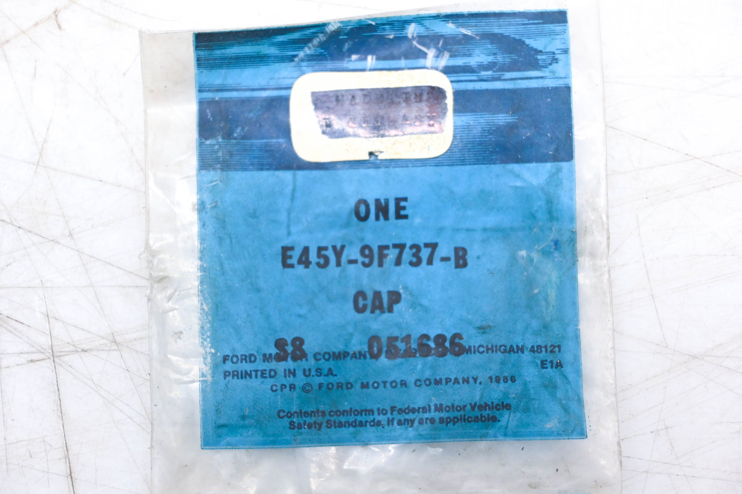 New OEM Ford E45Y-9F737-B Diesel Fuel Injection Pump Cap NOS
