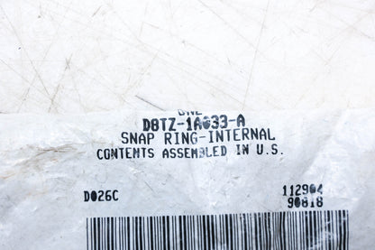 New OEM Ford D8TZ-1A033-A Internal Snap Retaining Ring NOS