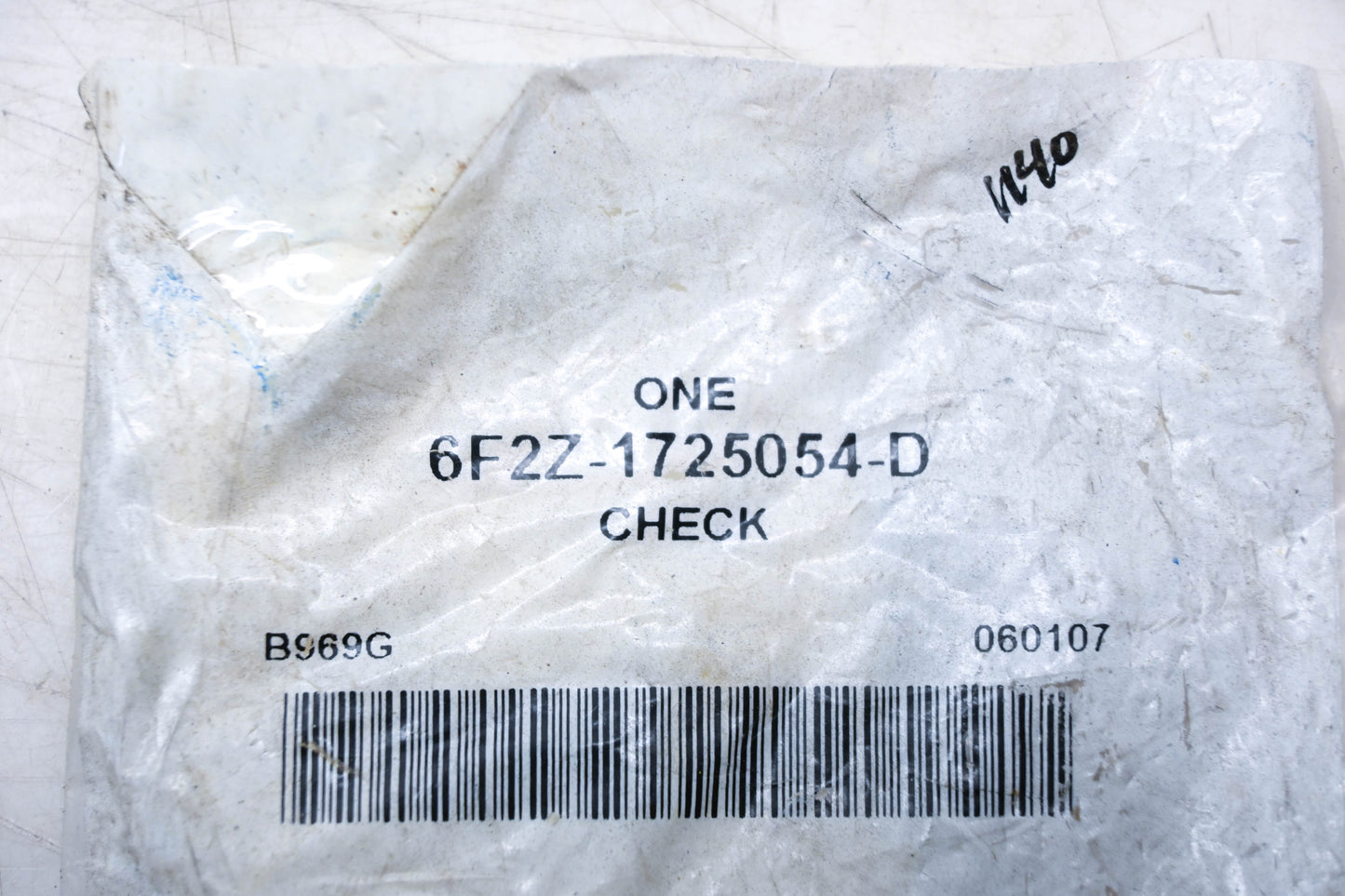 New OEM Ford 6F2Z-1725054-D Guide Check NOS