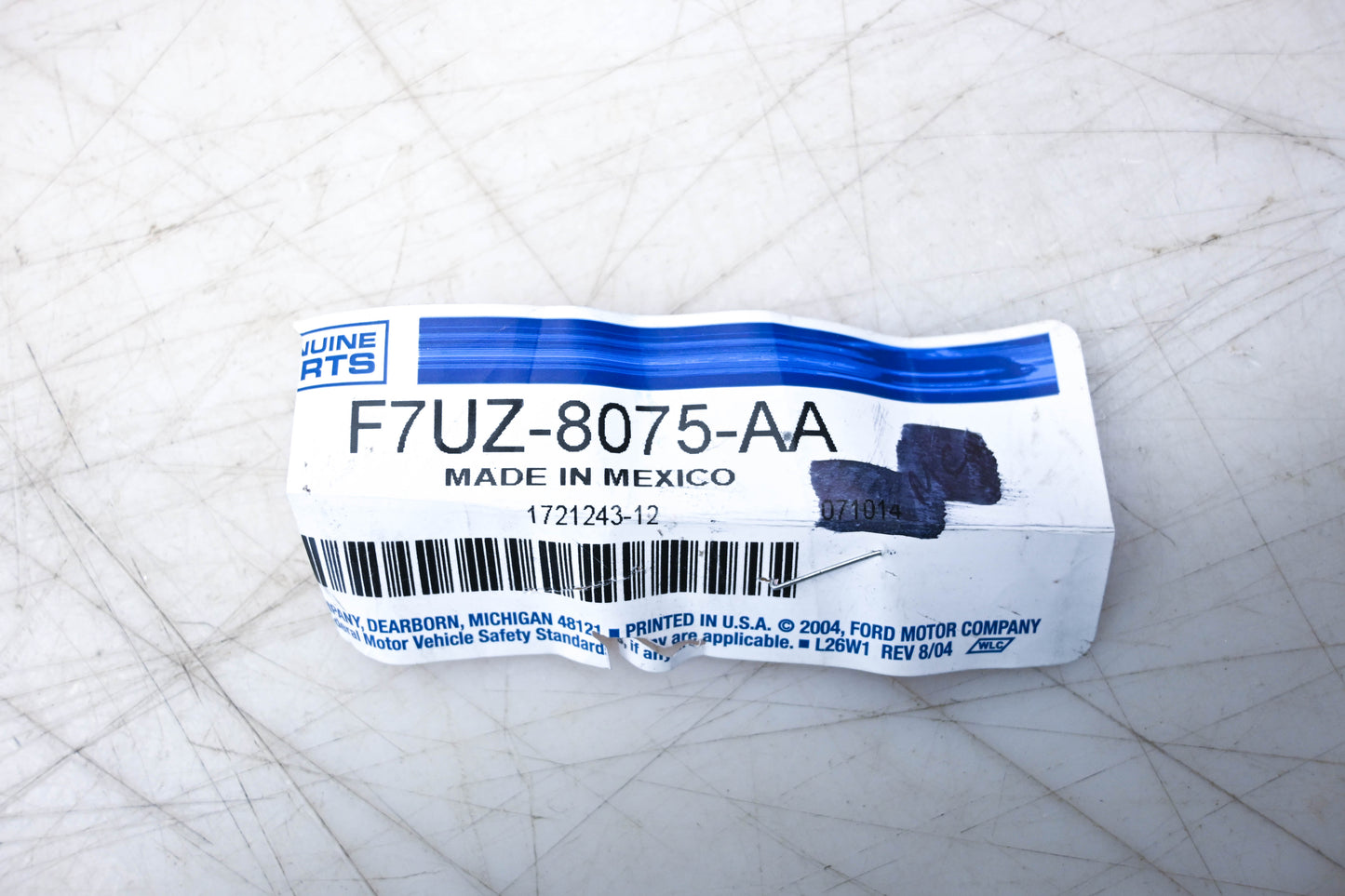 New OEM Ford F7UZ-8075-AA, F7UA-8W005-AA 15" Overflow Hose NOS
