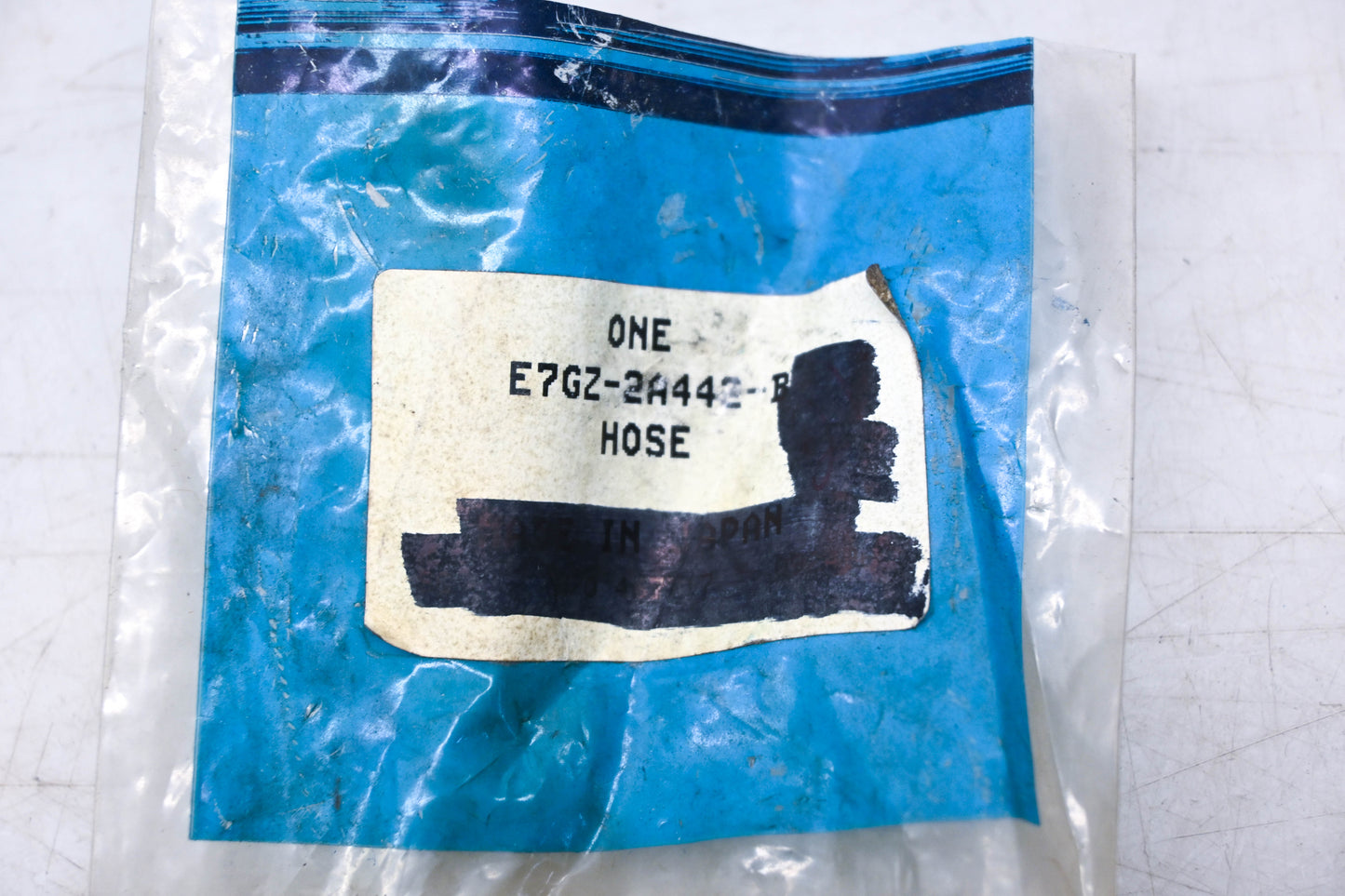 New OEM Ford E7GZ-2A442-B Right Side Rear Hydraulic Brake Hose NOS