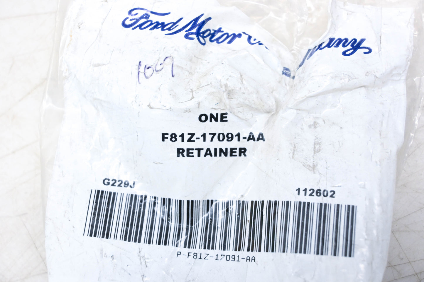 New OEM Ford F81Z-17091-AA Spare Tire Jack Retainer NOS