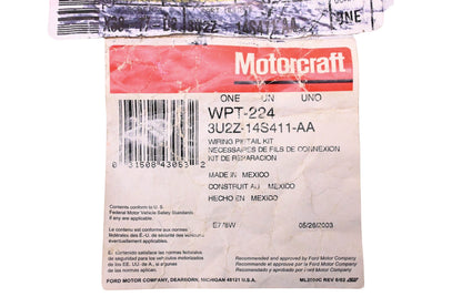 New OEM Motorcraft WPT-224, 3U2Z-14S411-AA Sunroof Switch Wiring Connector Kit NOS