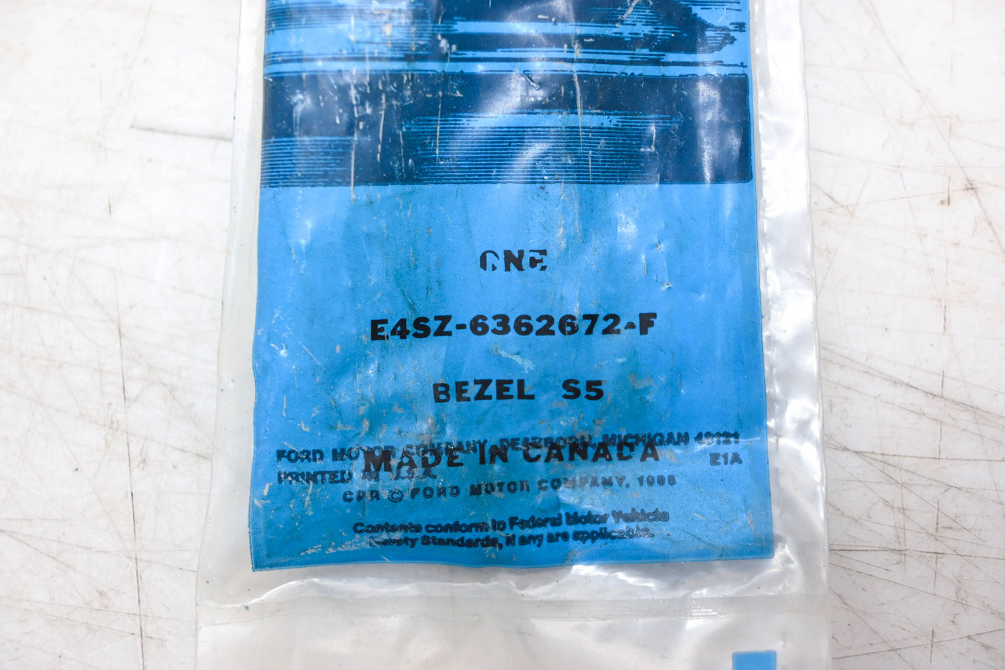 New OEM Ford E4SZ-6362672-F Seat Back Handle Cover/ Bezel NOS