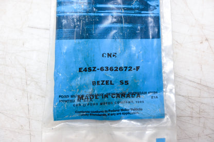 New OEM Ford E4SZ-6362672-F Seat Back Handle Cover/ Bezel NOS