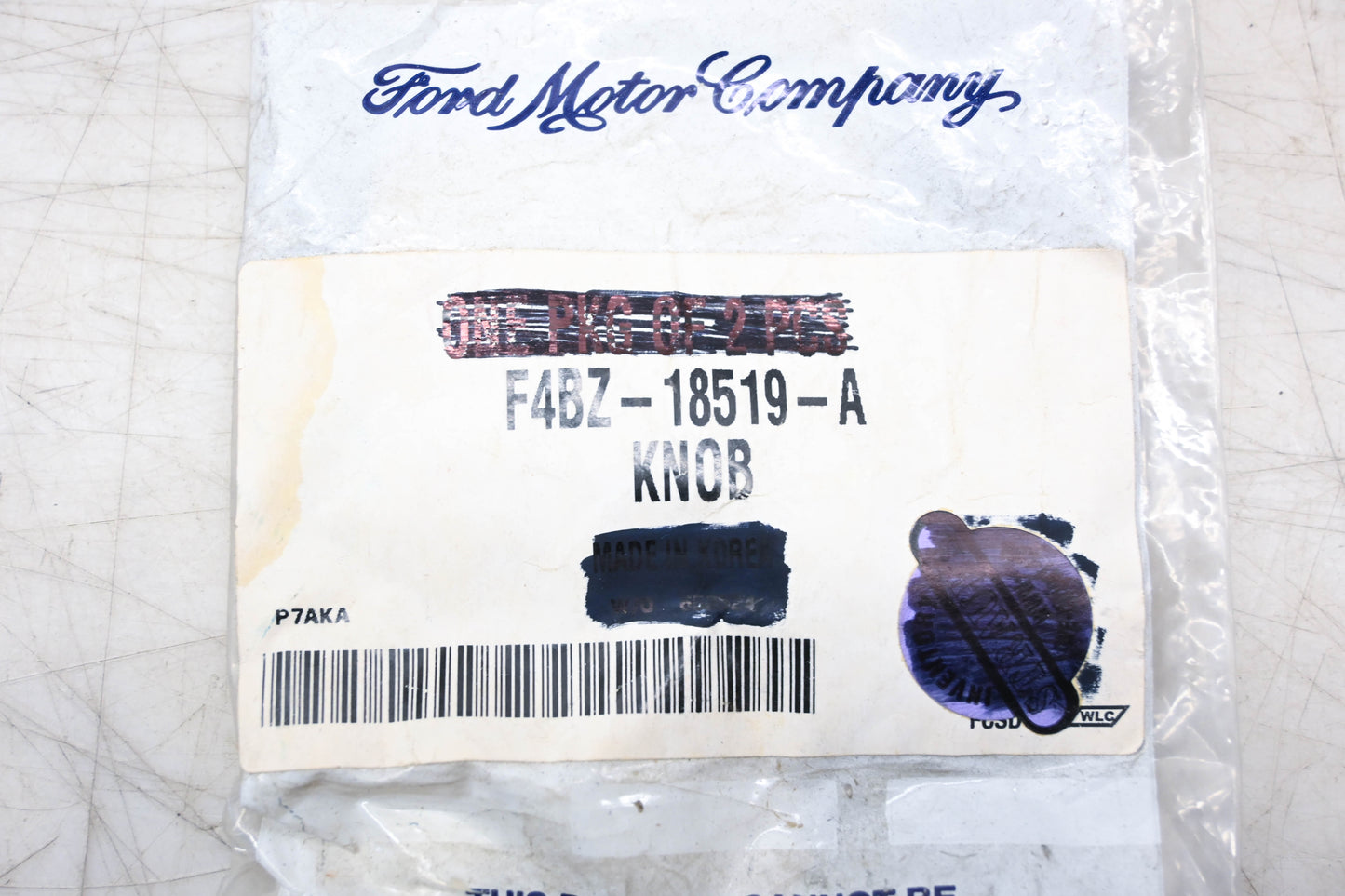 New OEM Ford F4BZ-18519-A Heater Control Knob NOS