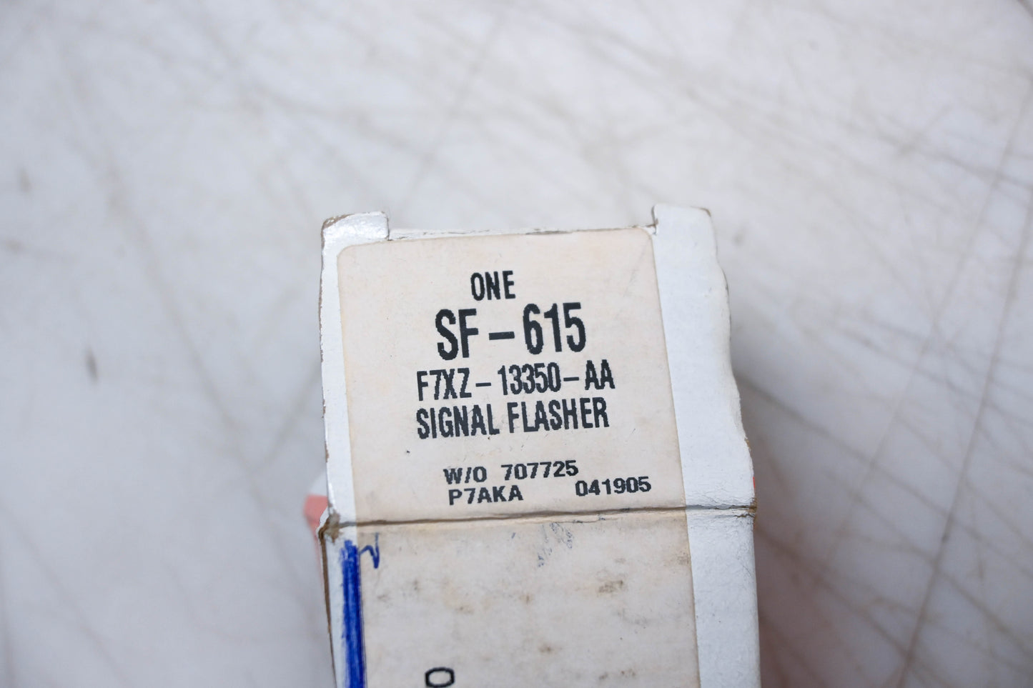 New OEM Ford SF-615, F7XZ-13350-AA Turn Signal Flasher Assembly NOS