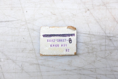 New OEM Ford EOAZ-18817-B, E0AZ-18817-B Radio Knob NOS