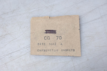 New OEM Motorcraft CG-70, C1TE-9447-A Carburetor Mounting Gasket NOS