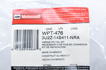 New OEM Motorcraft WPT-476, 3U2Z-14S411-NRA Wiring Pigtail Kit NOS